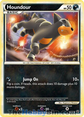0054 Houndour Common Undaunted