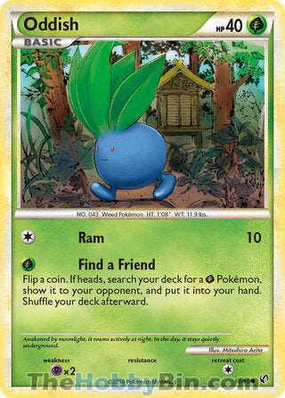 Oddish Undaunted Common #60/90