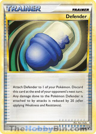 Defender #72/90 Uncommon - Undaunted Pokemon card