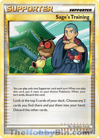 Sage's Training #77/90 Uncommon - Undaunted Pokemon card