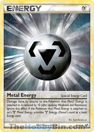 Metal Energy #80/90 Uncommon - Undaunted Pokemon card