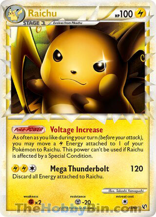 Raichu #83/90 Ultra Rare - Undaunted Pokemon card