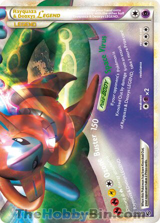 Rayquaza & Deoxys Legend Undaunted Ultra Rare #90/90