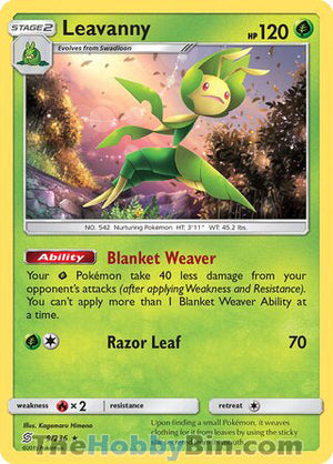 0009 Leavanny Rare Unified Minds