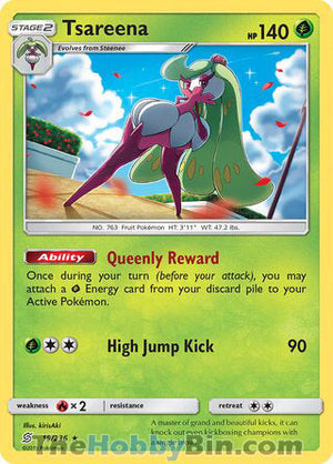 0019 Tsareena Holo Rare Unified Minds
