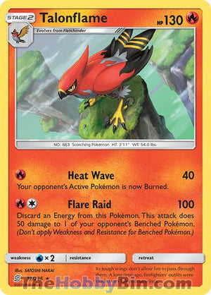 0032 Talonflame Rare Unified Minds