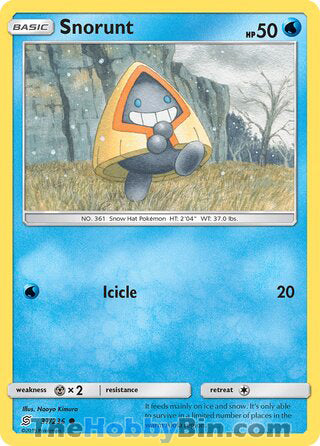 Snorunt Unified Minds Common #37/236