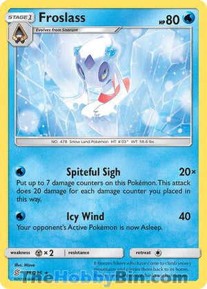 0038 Froslass Holo Rare Unified Minds
