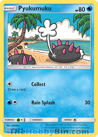 Pyukumuku #52/236 Uncommon - Unified Minds Pokemon card