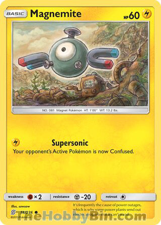 0058 Magnemite Common Unified Minds