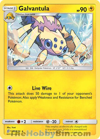 0062 Galvantula Rare Unified Minds
