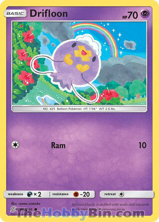 Drifloon #80/236 Common - Unified Minds Pokemon card