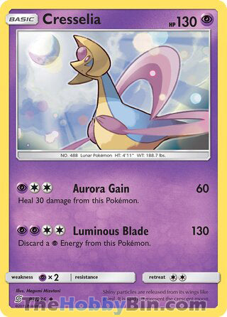 Cresselia Unified Minds Uncommon #87/236