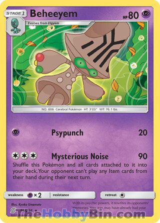 0091 Beheeyem Rare Unified Minds
