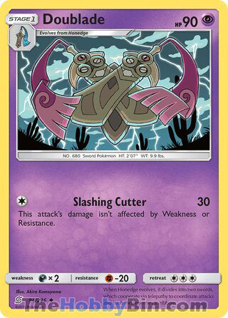 Doublade #94/236 Uncommon - Unified Minds Pokemon card