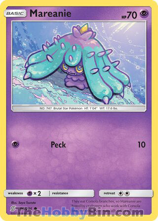 Mareanie #96/236 Common - Unified Minds Pokemon card