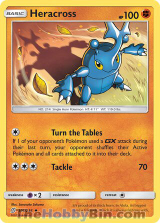 0107 Heracross Uncommon Unified Minds