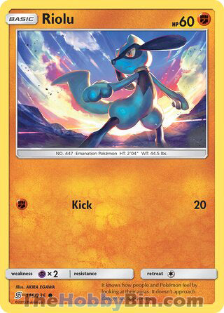 Riolu Unified Minds Common #116/236