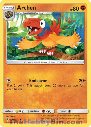 Archen #120/236 Uncommon - Unified Minds Pokemon card