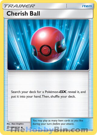 Cherish Ball #191/236 Uncommon - Unified Minds Pokemon card