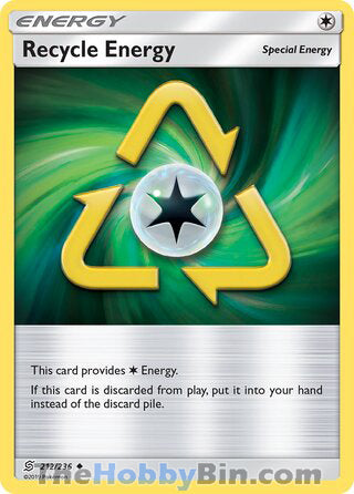 Recycle Energy #212/236 Uncommon - Unified Minds Pokemon card