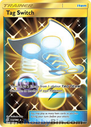 Tag Switch #254/236 Secret Rare - Unified Minds Pokemon card