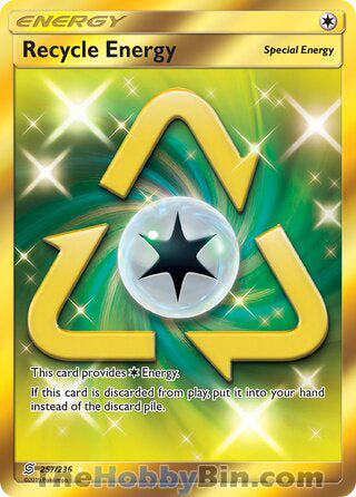 Recycle Energy #257/236 Secret Rare - Unified Minds Pokemon card