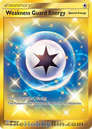 Weakness Guard Energy #258/236 Secret Rare - Unified Minds Pokemon card