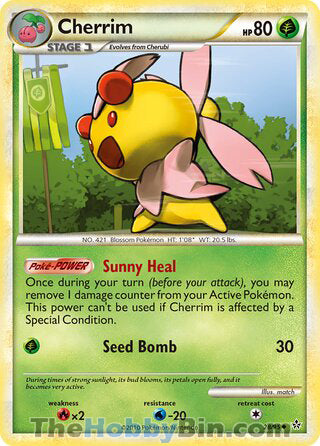 Cherrim #28/95 Uncommon - Unleashed Pokemon card