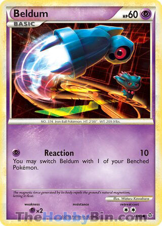 Beldum #44/95 Common - Unleashed Pokemon card