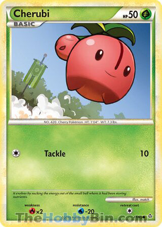 Cherubi #47/95 Common - Unleashed Pokemon card