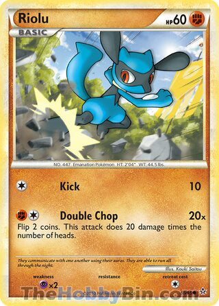 Riolu Unleashed Common #60/95