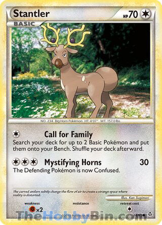 Stantler Unleashed Common #64/95