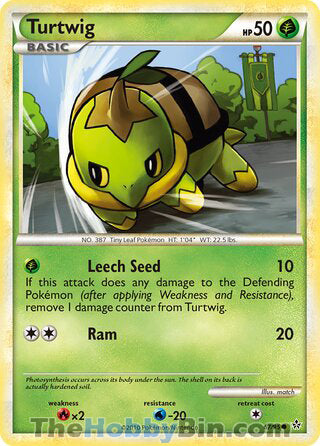 Turtwig Unleashed Common #67/95