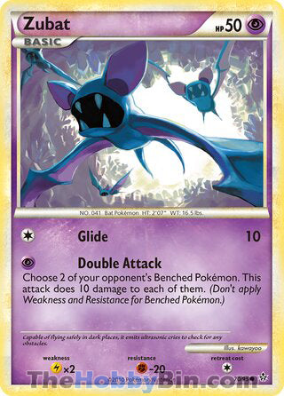 0070 Zubat Common Unleashed