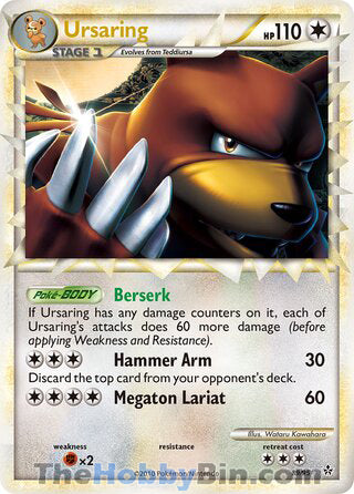 0089 Ursaring Ultra Rare Unleashed