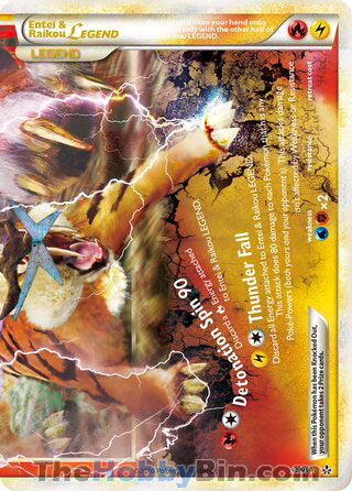 0091 Entei & Raikou Legend Ultra Rare Unleashed
