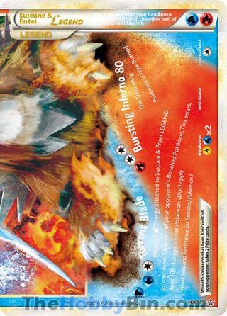 0095 Suicune & Entei Legend Ultra Rare Unleashed