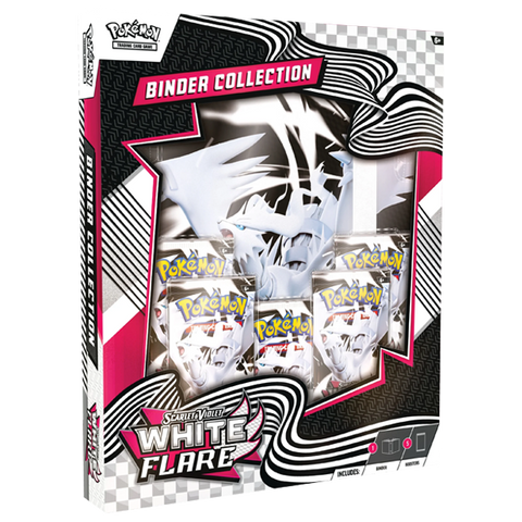 White Flare Binder Collection
