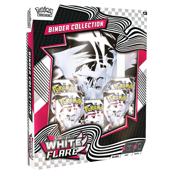 White Flare Binder Collection