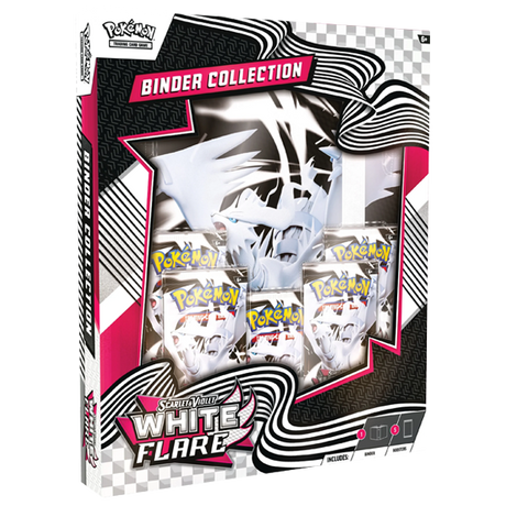 White Flare Binder Collection
