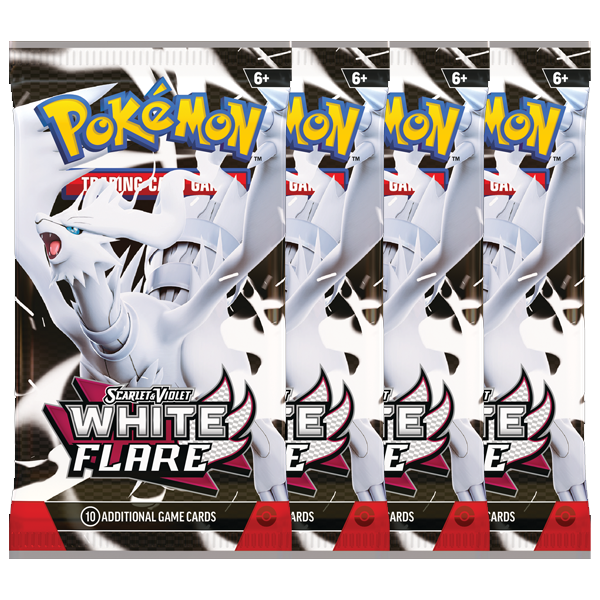 White Flare Booster Packs