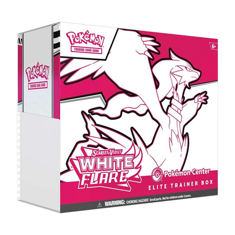 White Flare Pokemon Center Elite Trainer Box Exclusive