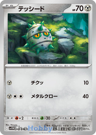 Ferroseed #063 Common - White Flare Japanese Pokemon card