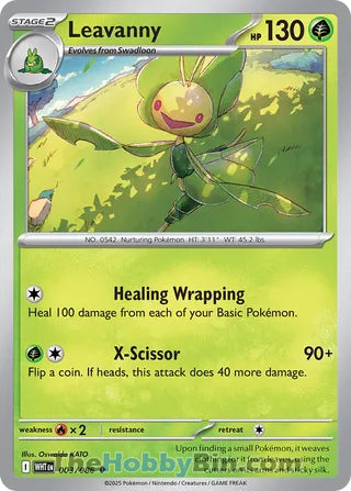 Leavanny #003/086 Uncommon - White Flare Pokemon card