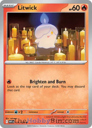 0016 Litwick Common White Flare