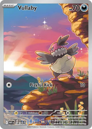 Vullaby White Flare English Illustration Rare #144/086