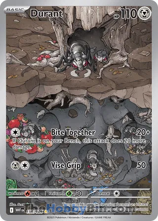 Durant White Flare English Illustration Rare #150/086