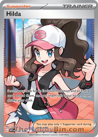 Hilda #164/086 Ultra Rare - White Flare Pokemon card