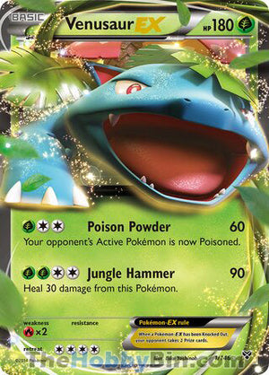 0001 Venusaur EX Ultra Rare XY Base Set
